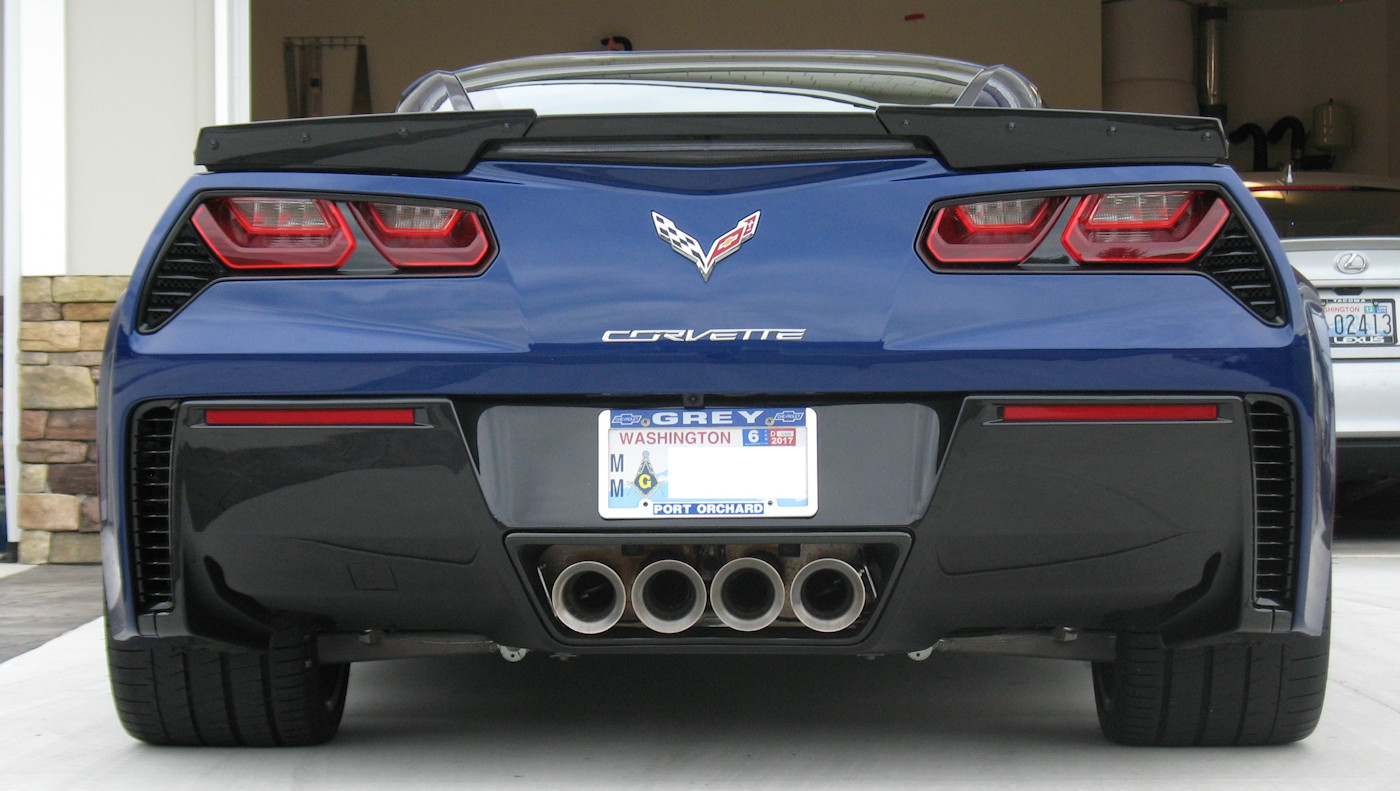 Click to Enlarge-Esc to Close Corvette Generations/C7/C7 2017 GS Rear View.JPG